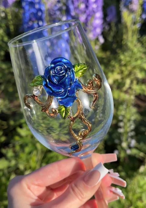 The Enchanted Apple Champagne Glass