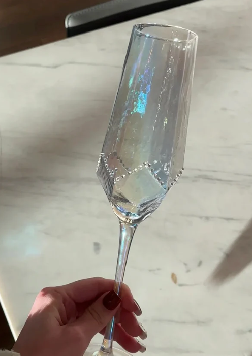 The Snow Queen's Champagne Glass