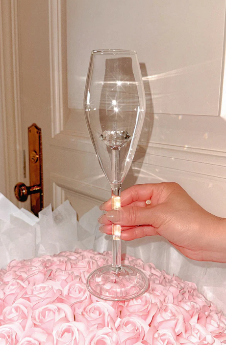 The Crown Jewel Champagne Glass