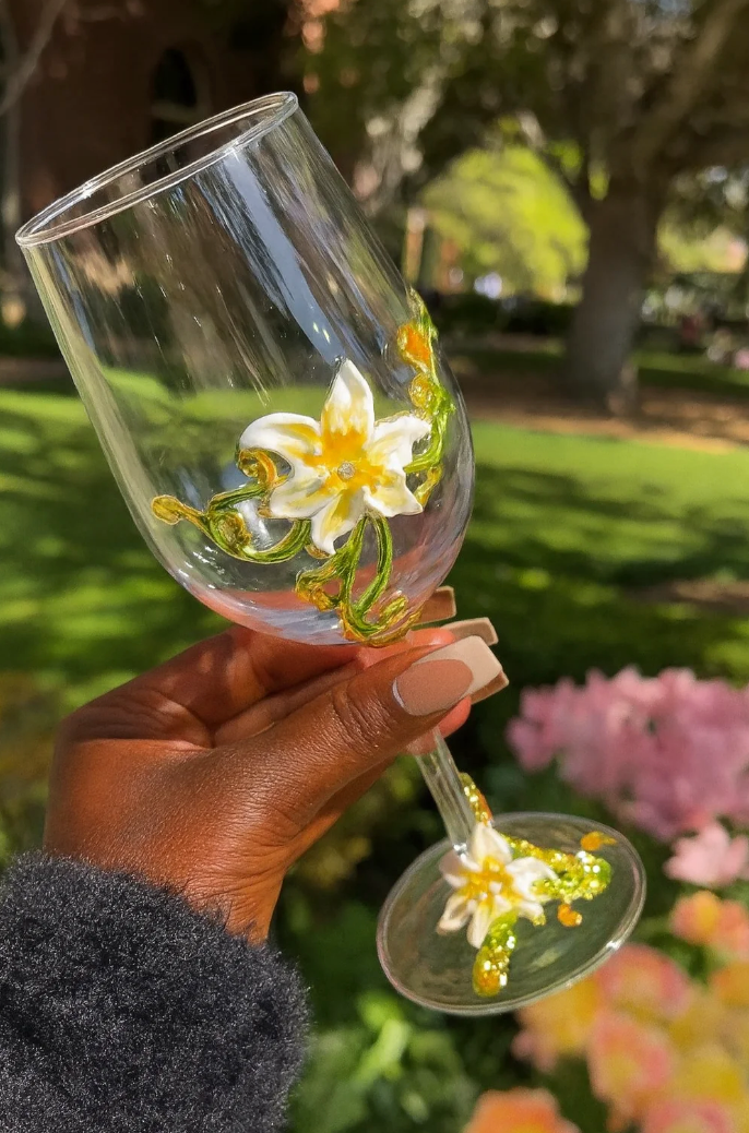 Frog Prince Champagne Glass