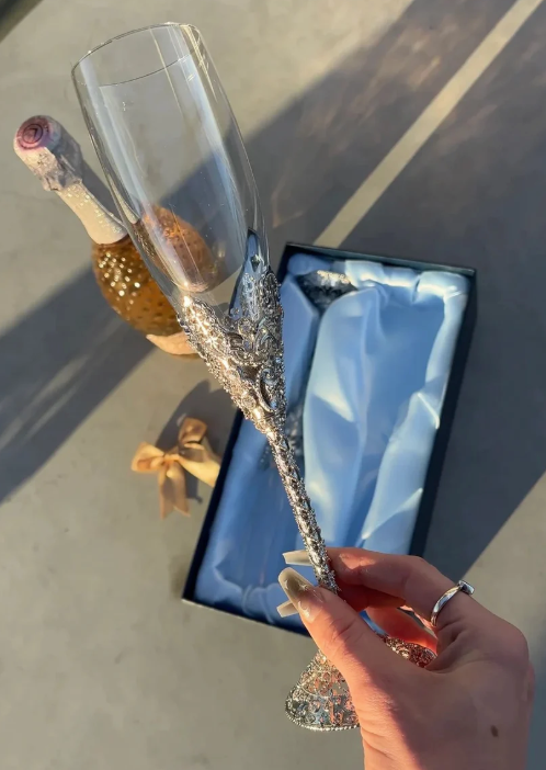 The Enchanted Champagne Glass