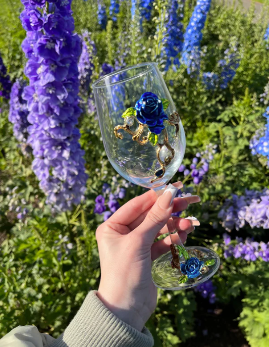 The Enchanted Apple Champagne Glass