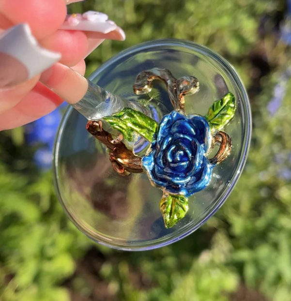 The Enchanted Apple Champagne Glass