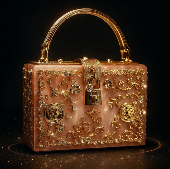 Auroras's Waltz Blush Enchante Bag