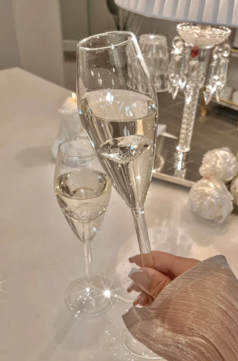 The Crown Jewel Champagne Glass