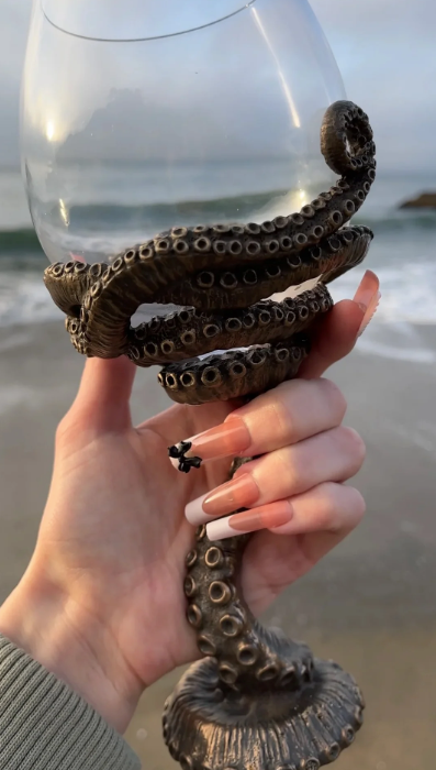 The Sea Witch Champagne Glass